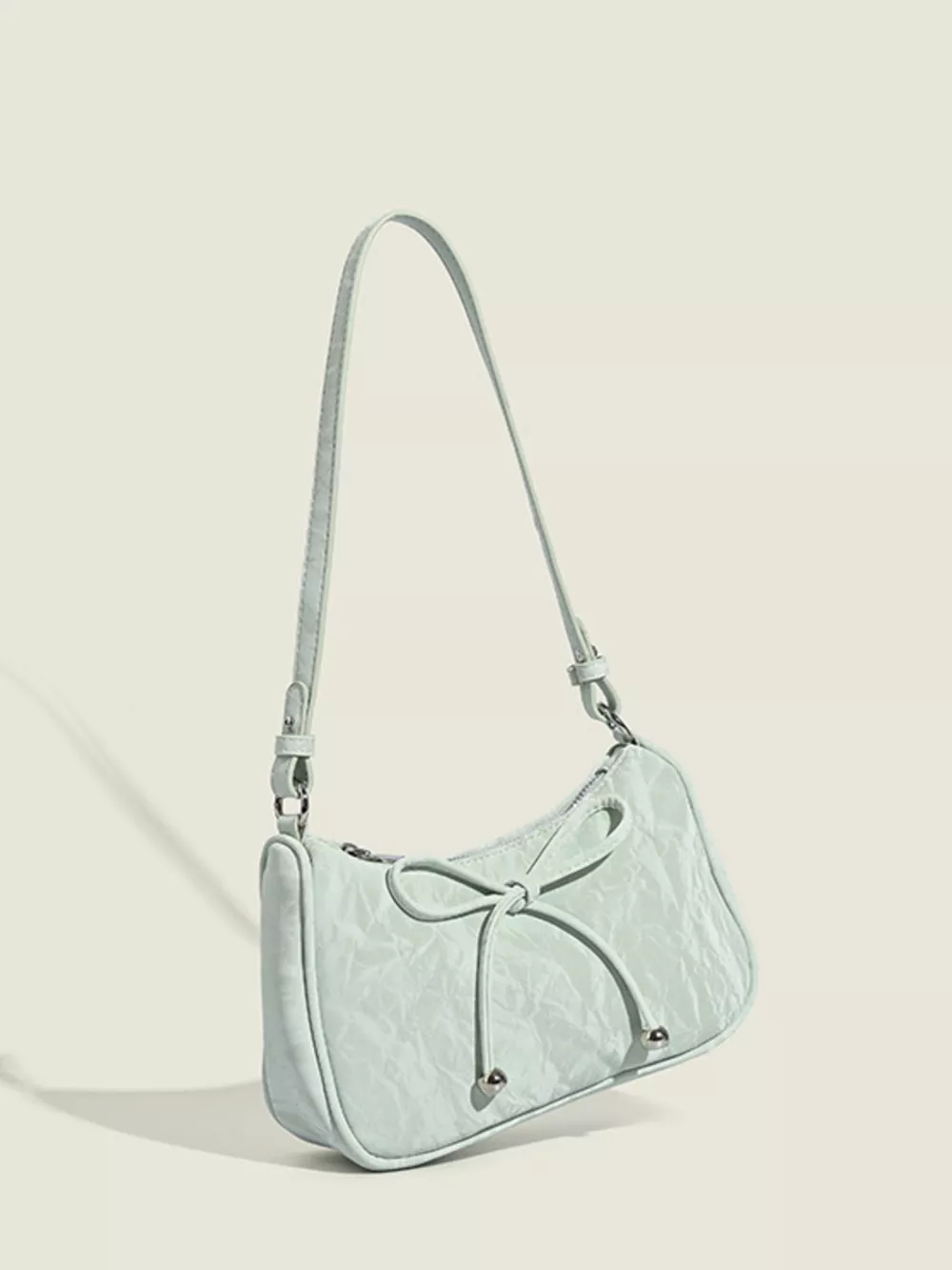 Bow Accent Shoulder Bag, image 3