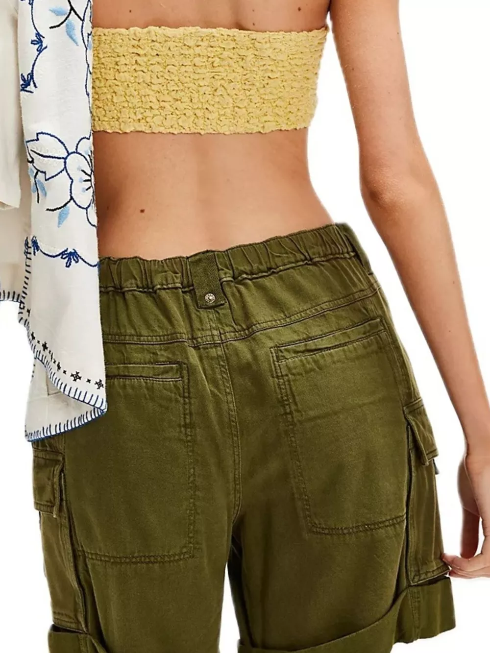 Drawstring Cargo Shorts, image 12