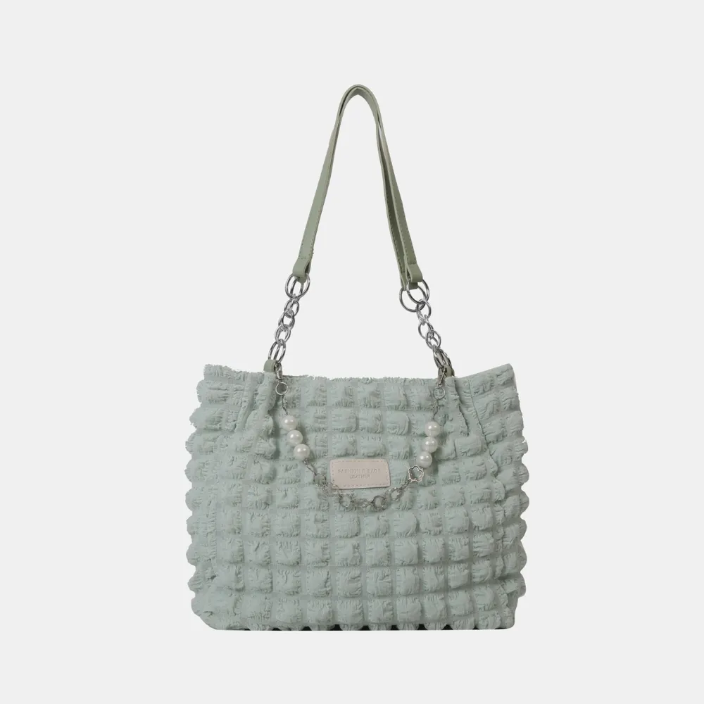 Bubble Textured Tote Bag, image 3
