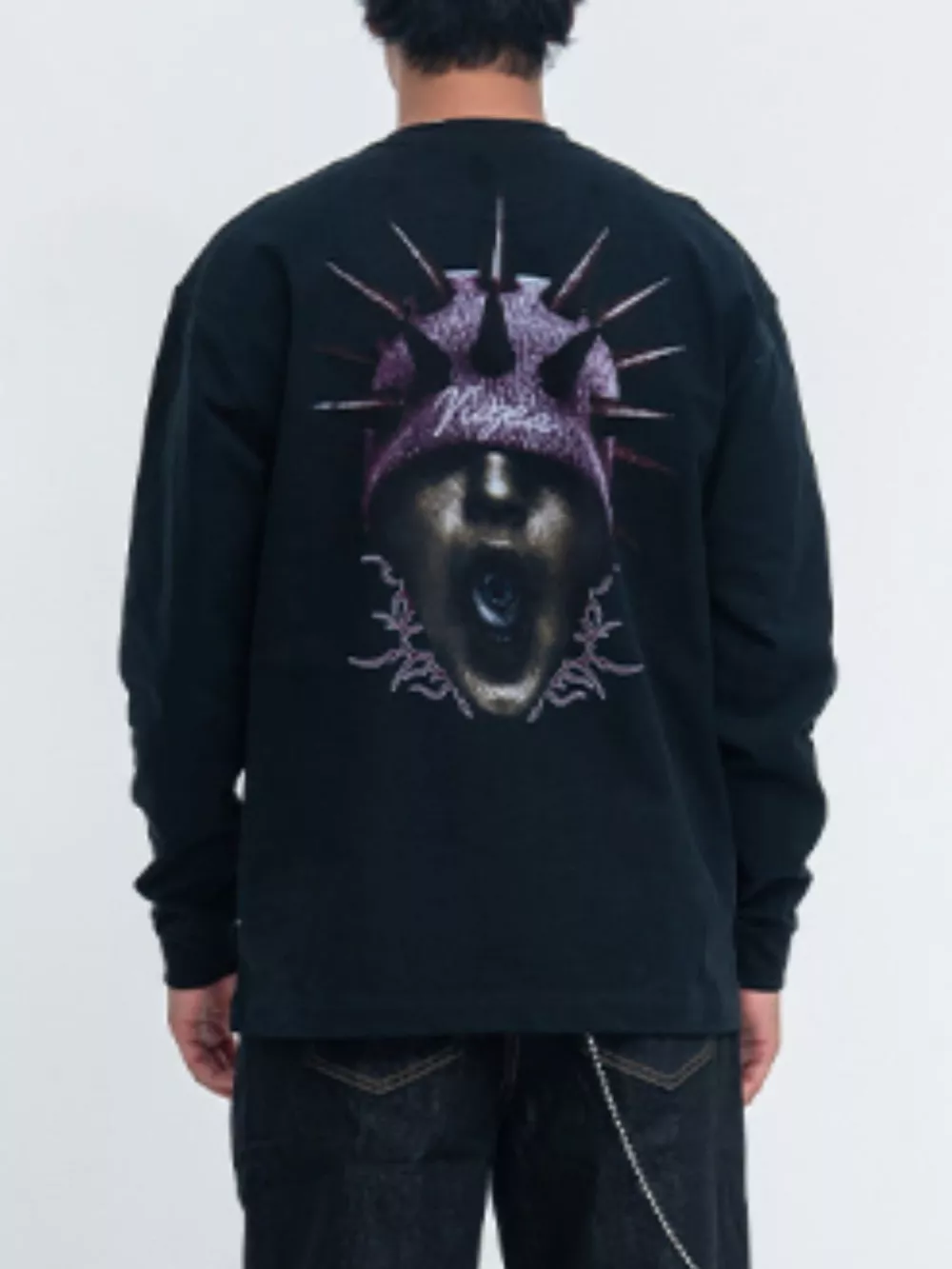 Men's Graphic Long Sleeve T-Shirt, image 3