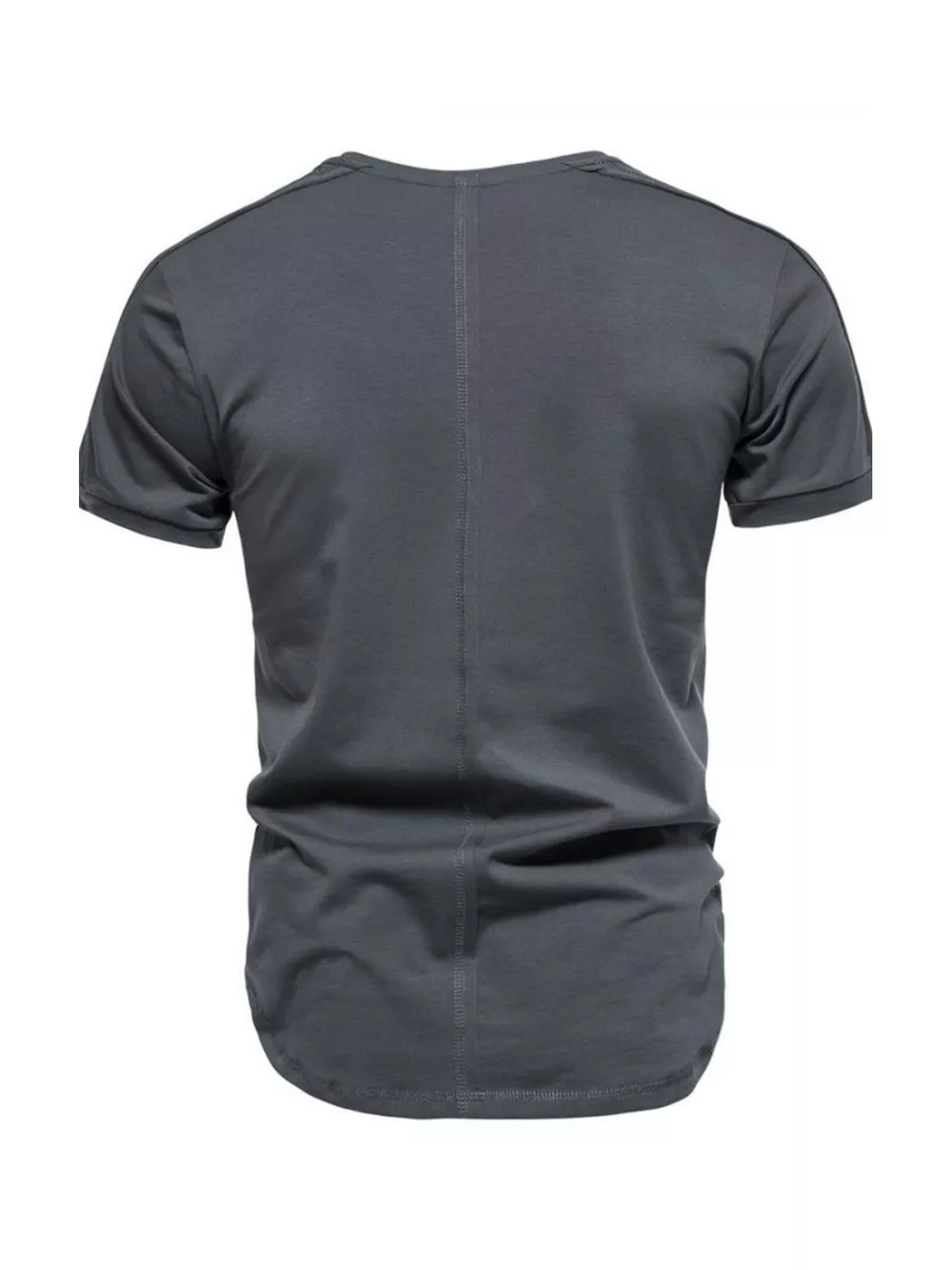 Men's Plus Size Round Neck Tactical Style T-Shirt, image 10