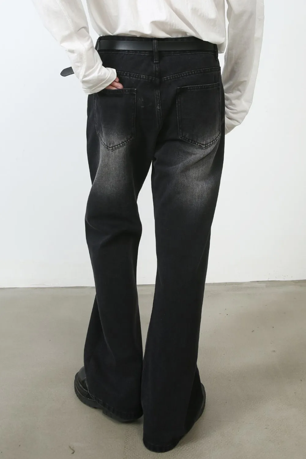 Men's Mid Rise Jeans with Pockets, image 4