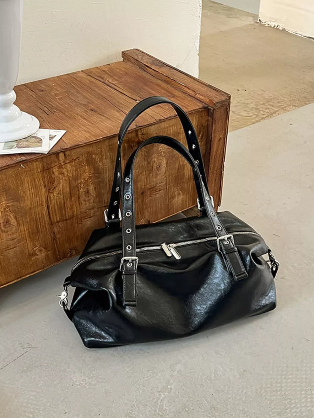 PU Leather Shoulder Bag, image 11
