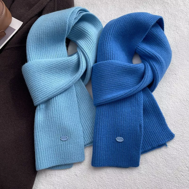 Pure Wool Warm Knit Scarf, image 3