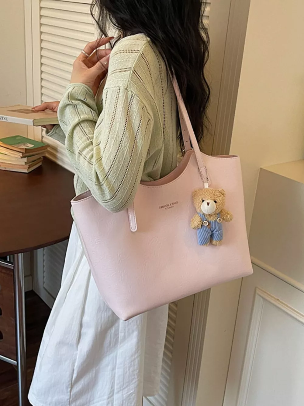 PU Leather Shoulder Bag, image 4