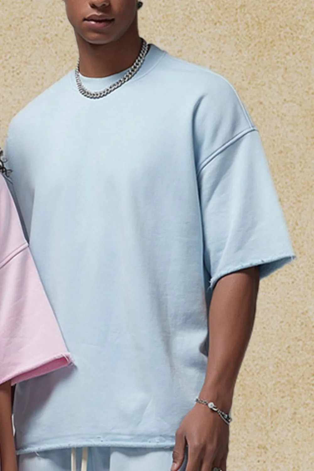 Men's Round Neck Half Sleeve T-Shirt, image 4