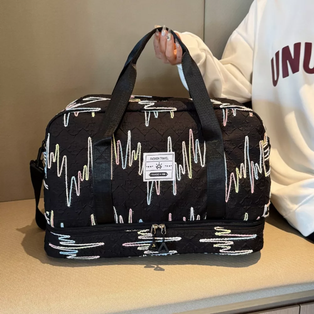 Textured Duffel Bag, image 5