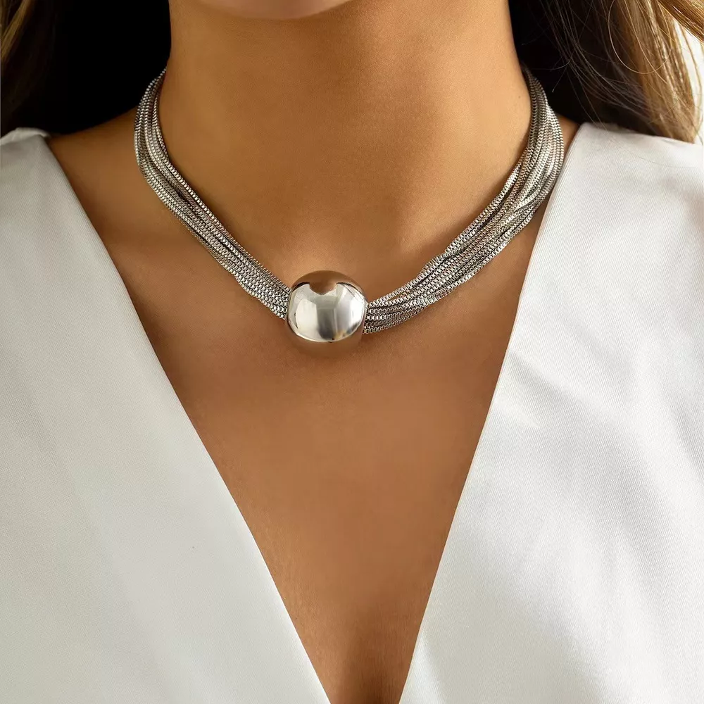 Multi Layered Adjustable Necklace, image 2