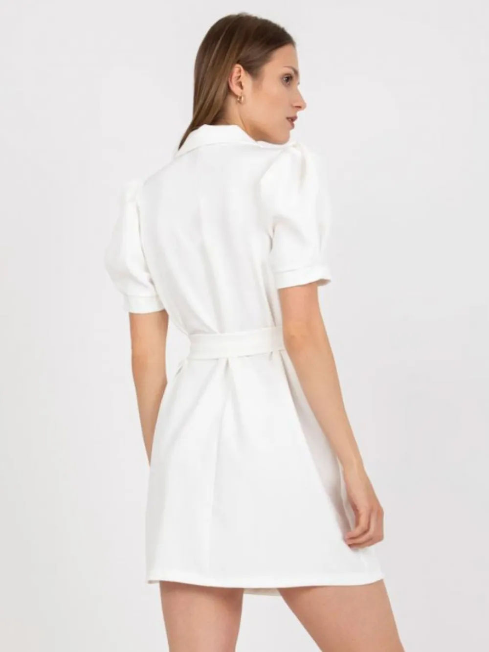 Tie Waist Short Sleeve Blazer Dress, image 11