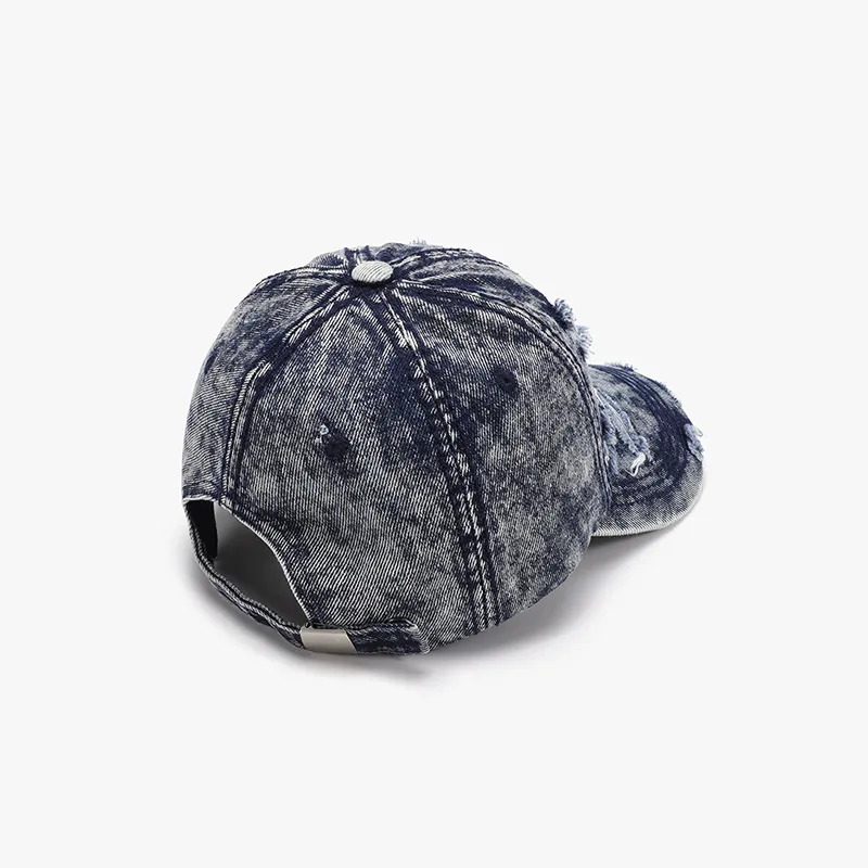 Distressed Cotton Baseball Cap, image 4