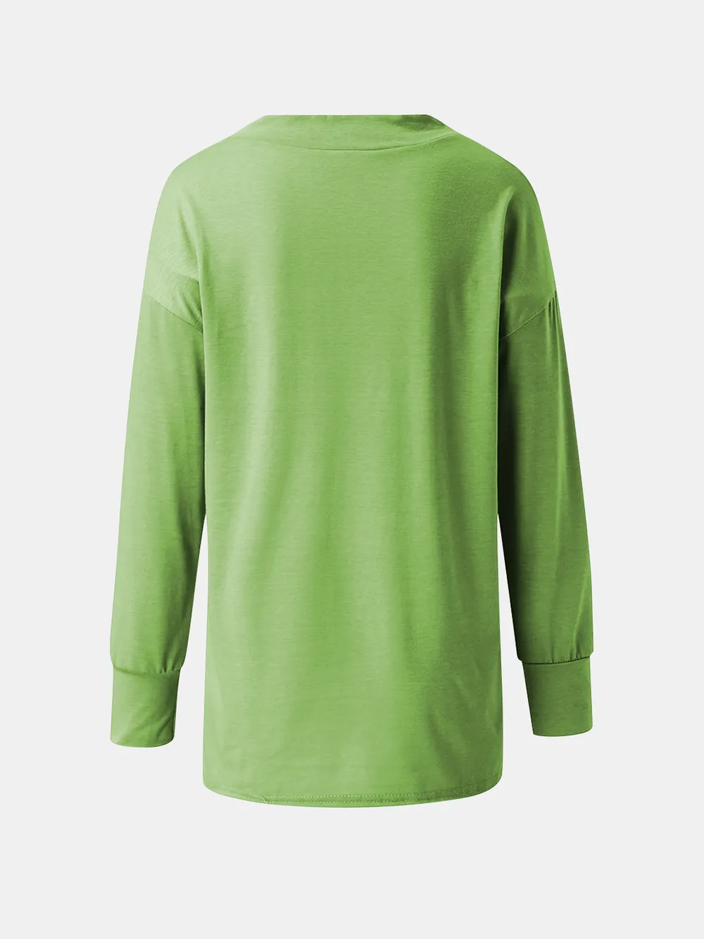 Full Size V-Neck Long Sleeve T-Shirt, image 10