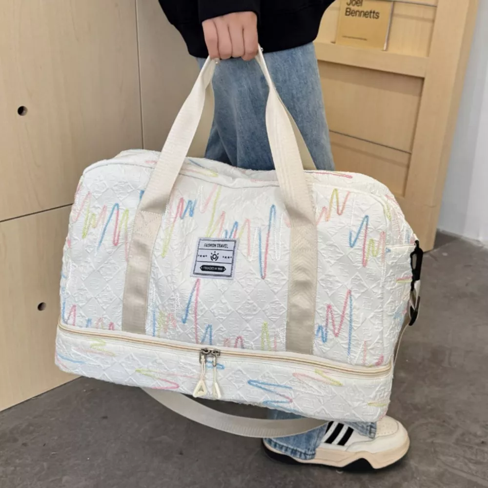 Textured Duffel Bag, image 2