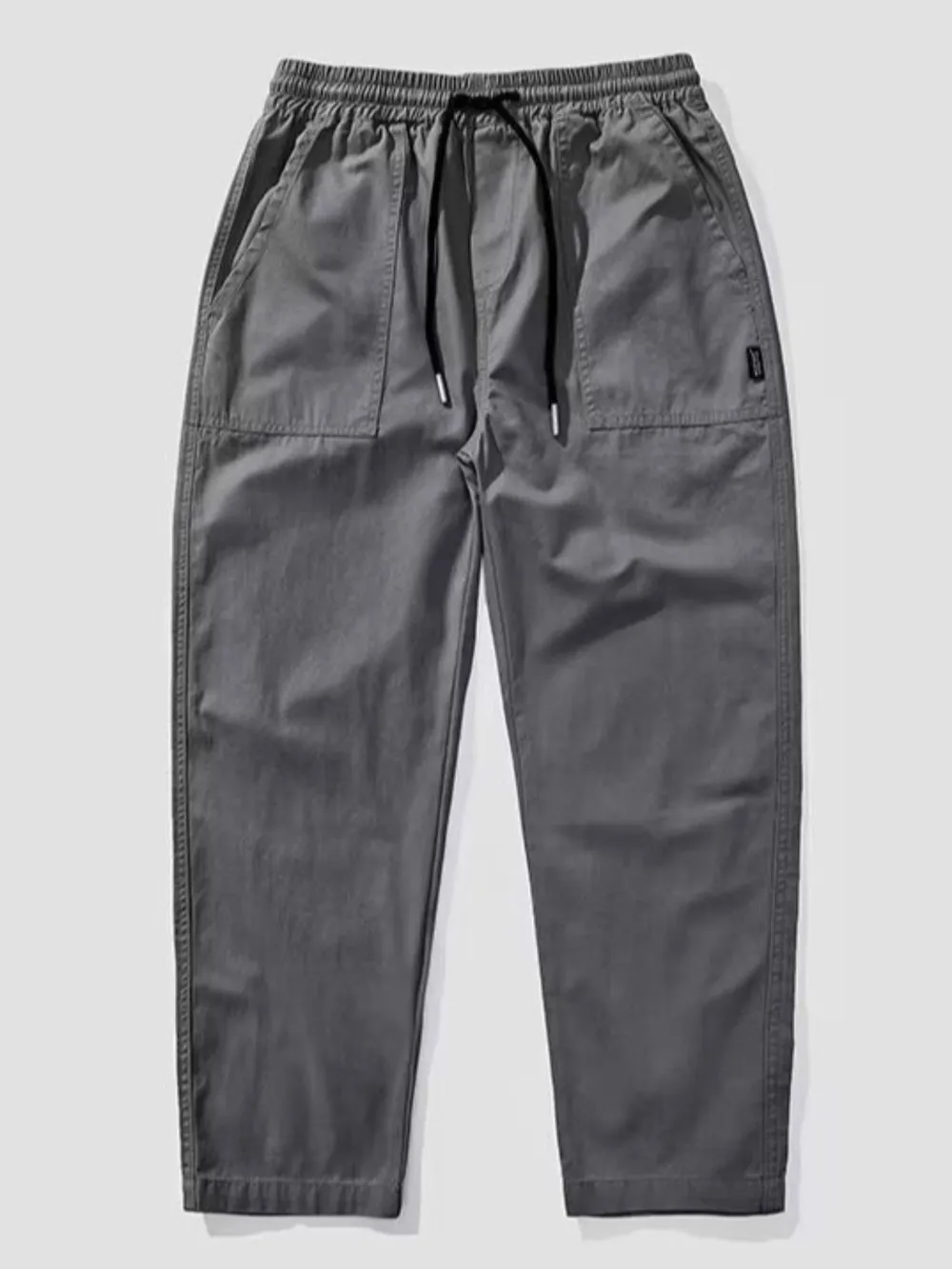 Men's Plus Size Drawstring Wide Leg Pants, image 5