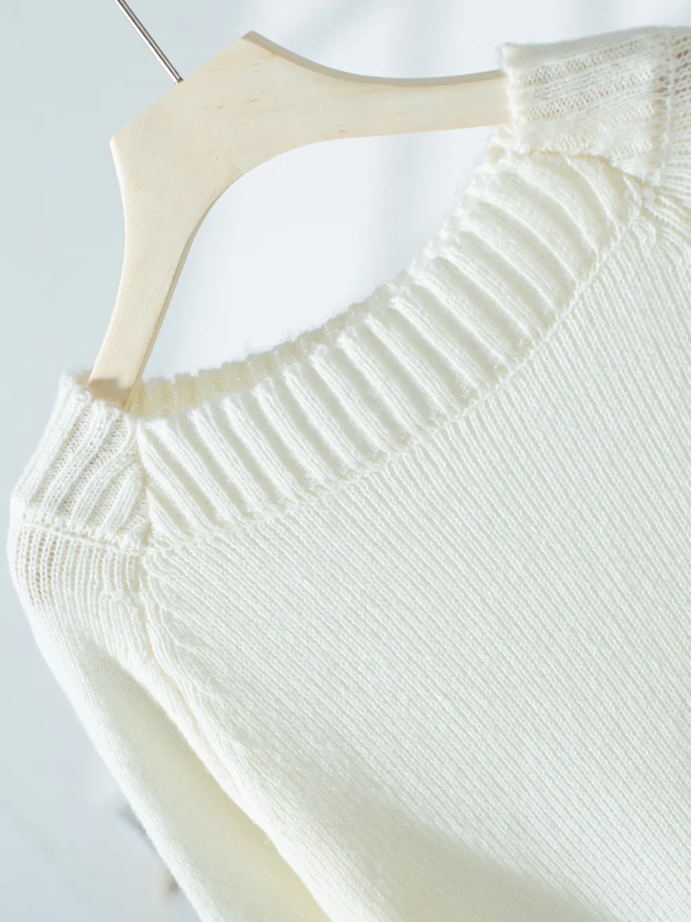 Ribbed Knit Boat Neck Sweater, image 16