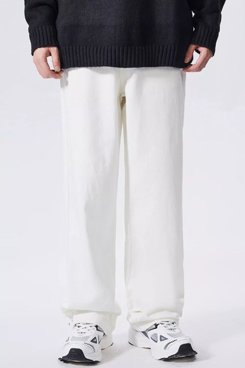 Men's Full Size Wide Leg Jeans Plus Size, image 2