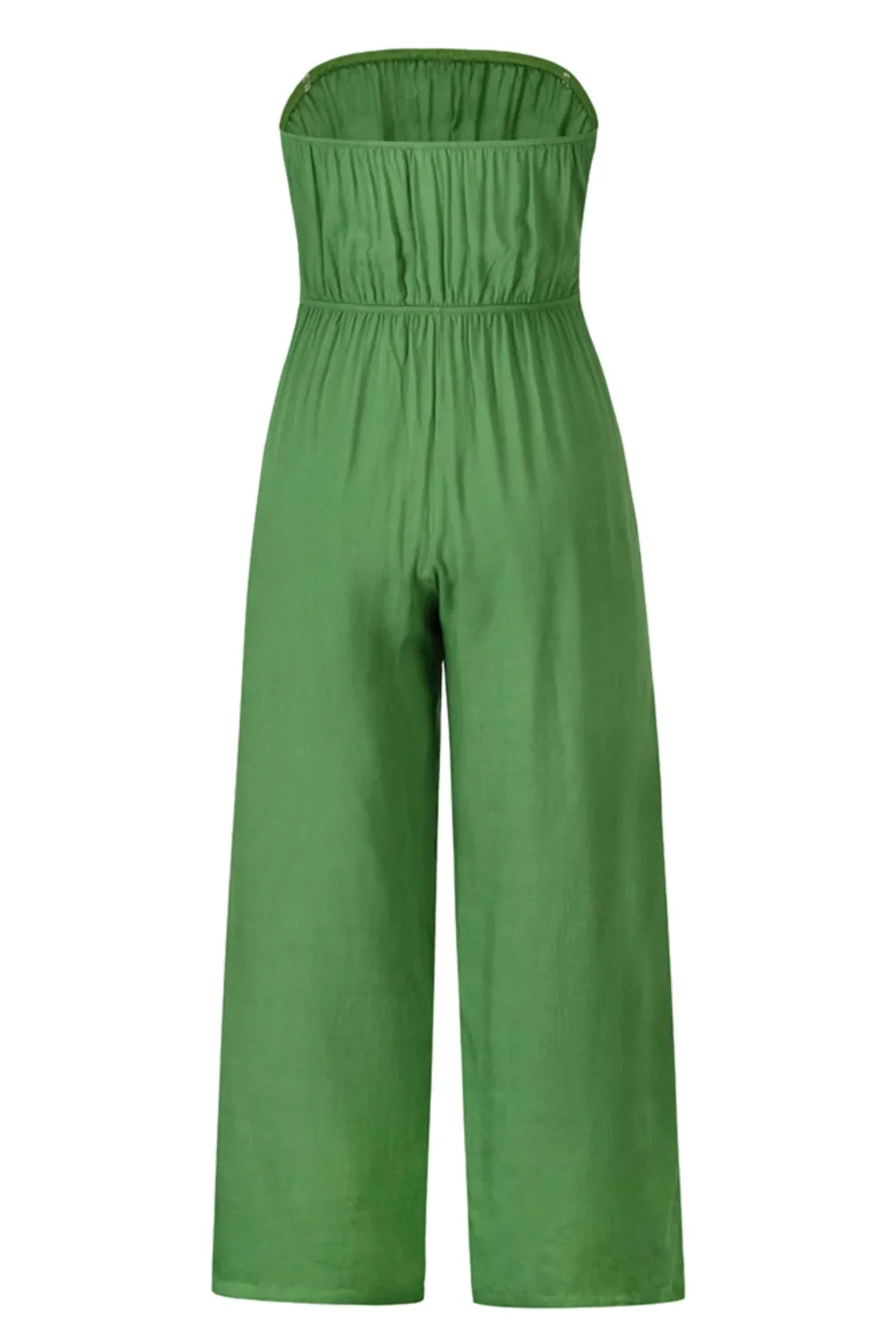 Tied Cutout Tube Wide Leg Jumpsuit, image 5