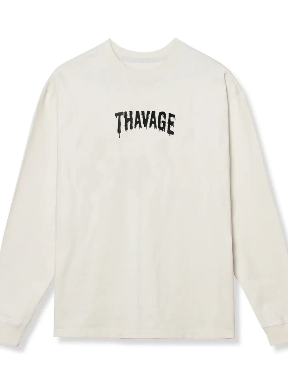 Men's Plus Size Letter Round Neck Long Sleeve T-Shirt, image 4
