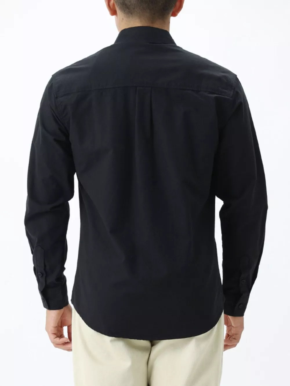 Men's Plus Size Button Up Long Sleeve Shirt, image 5