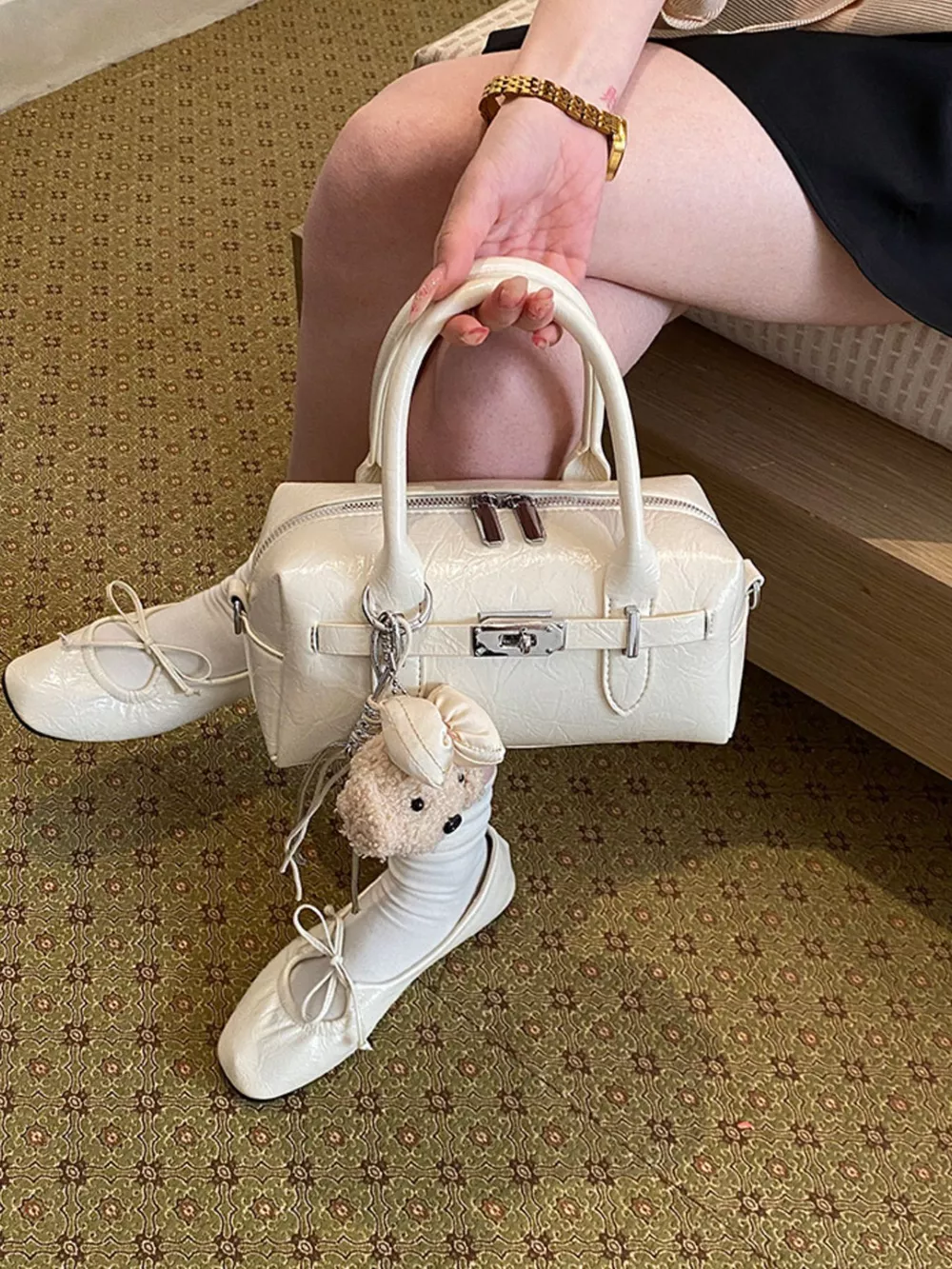 Top-Handle Shoulder Bag, image 8