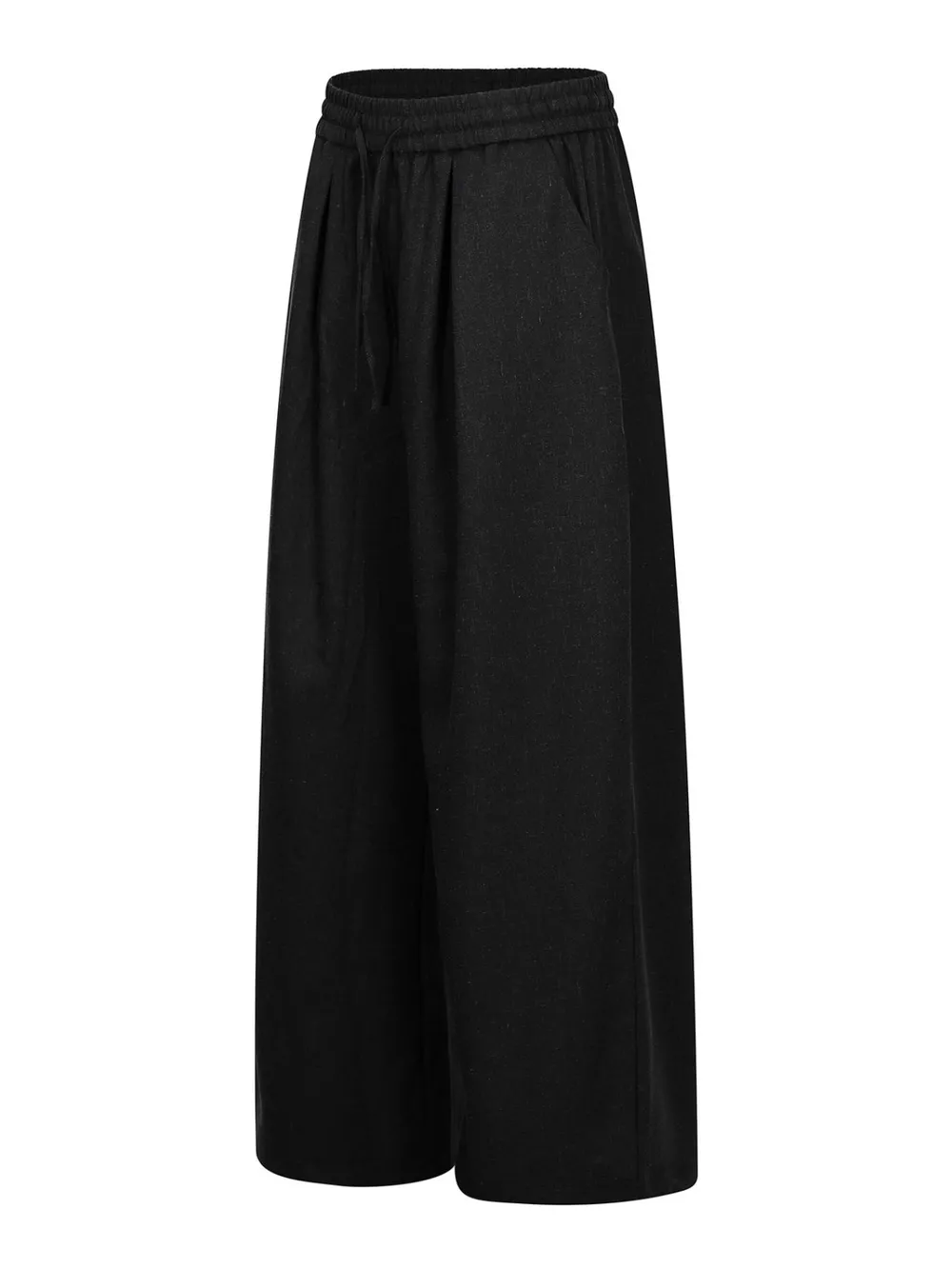 Men's Wide-Leg Drawstring Casual Pants, image 2