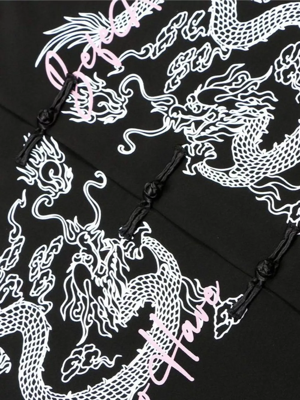Men's Dragon Chinese Style Button Up Shirt, image 4