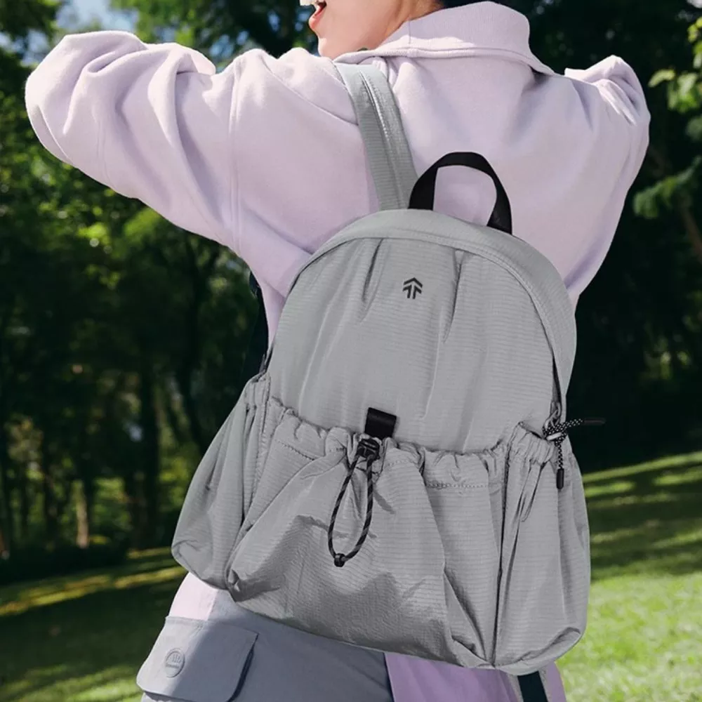 Lightweight Drawstring Backpack Bag, image 6