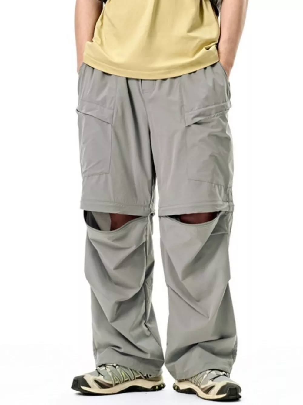 Men's Cargo Pants with Drawstring Waist, image 7