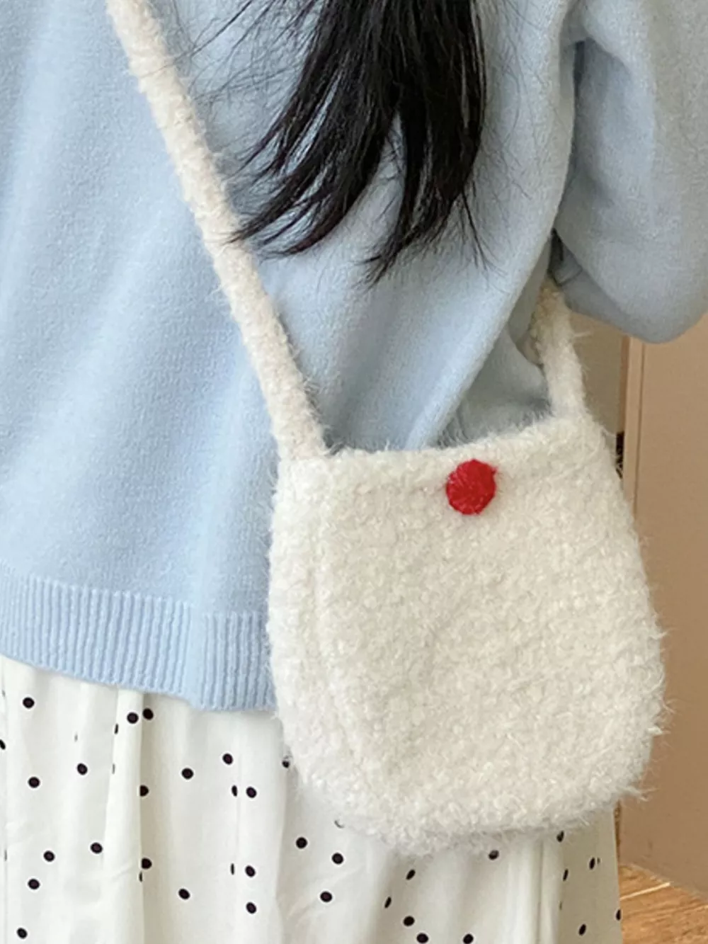 Lightweight Fluffy Crossbody Bag, image 15