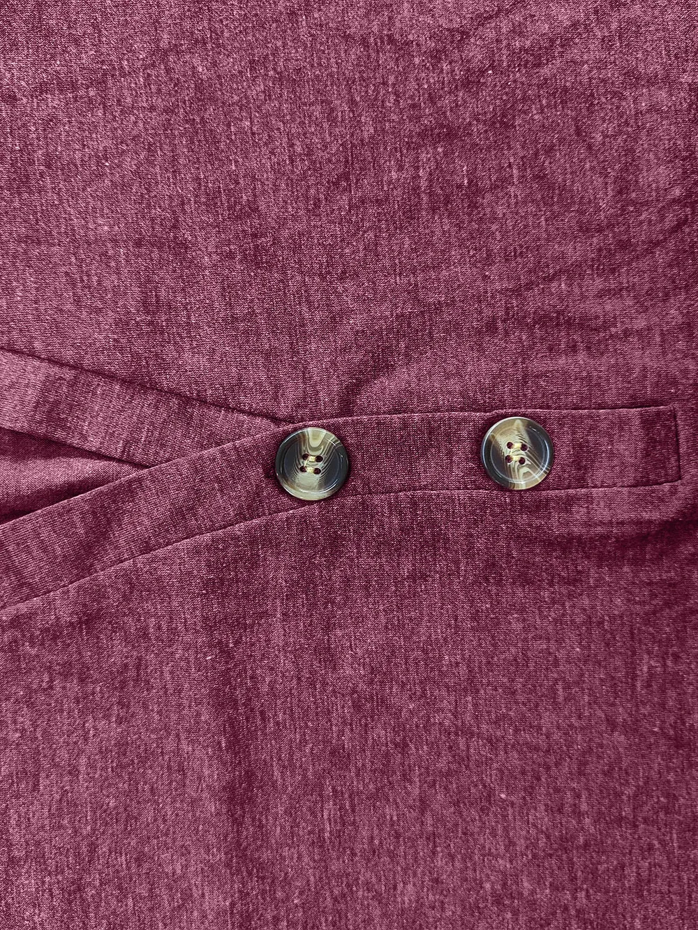 Full Size Notched Long Sleeve T-Shirt, image 6