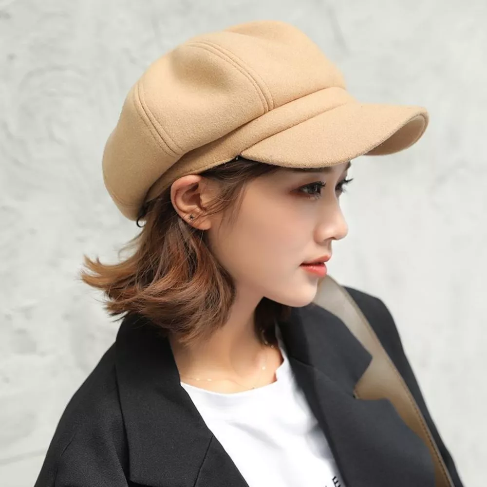 Solid Color Classic Beret, image 2