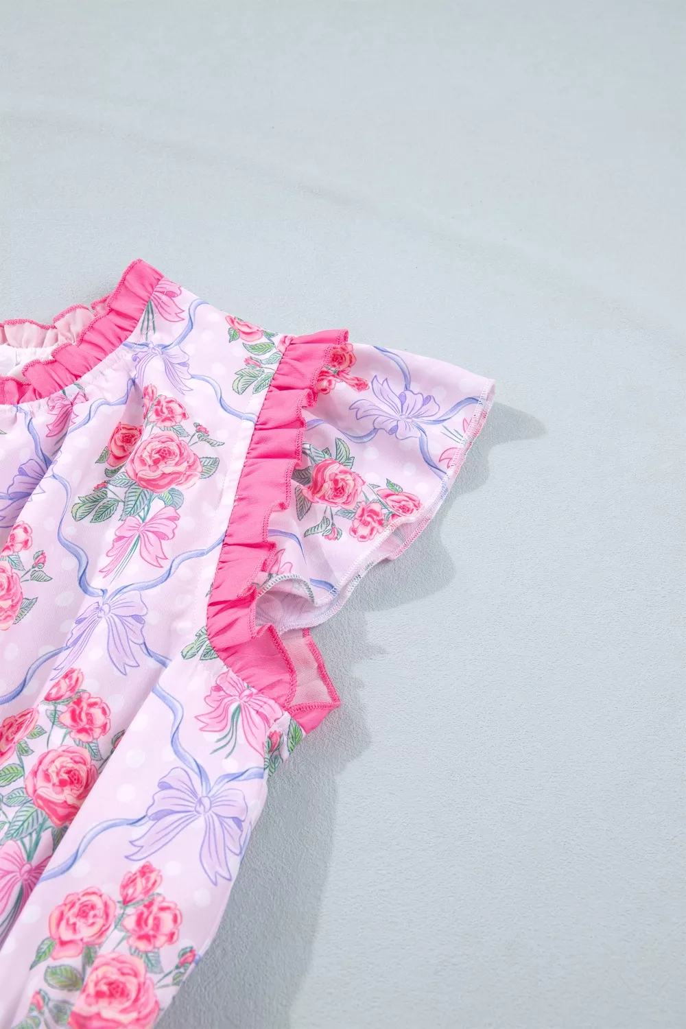 Tiered Ruffles Sleeveless Summer Floral Dress, image 7