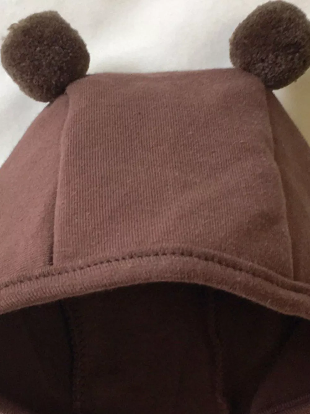 Children's Bear Pom-Pom Hat, image 2