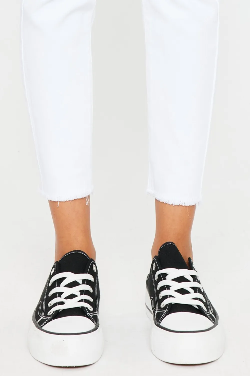 Mid Rise Ankle Skinny Jeans, image 10