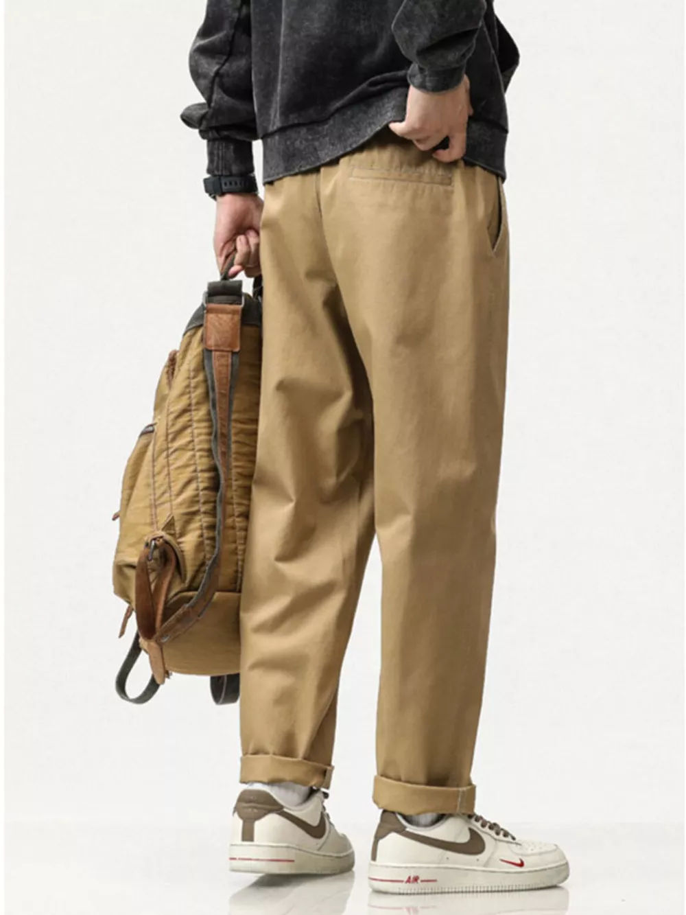Men's Casual Loose Fit Pants, image 4