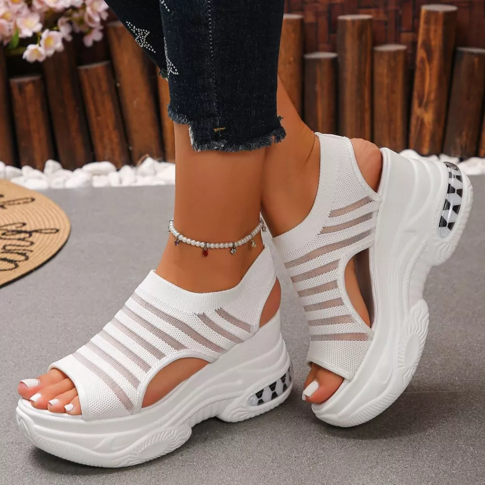 Open Toe Platform Sandals, image 7