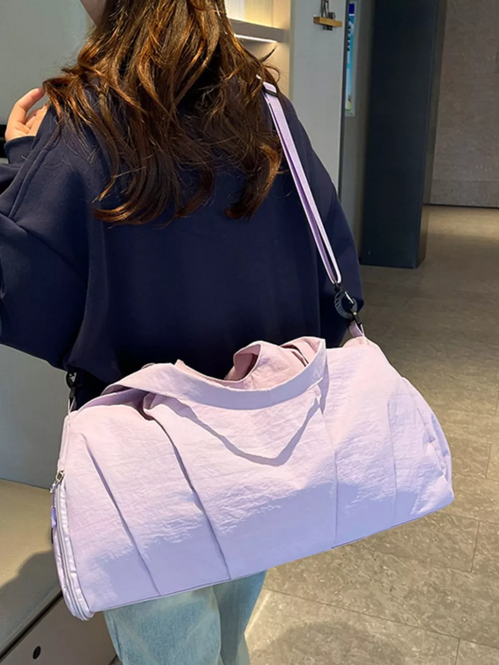 Ruched Large Capacity Travel Bag, image 6