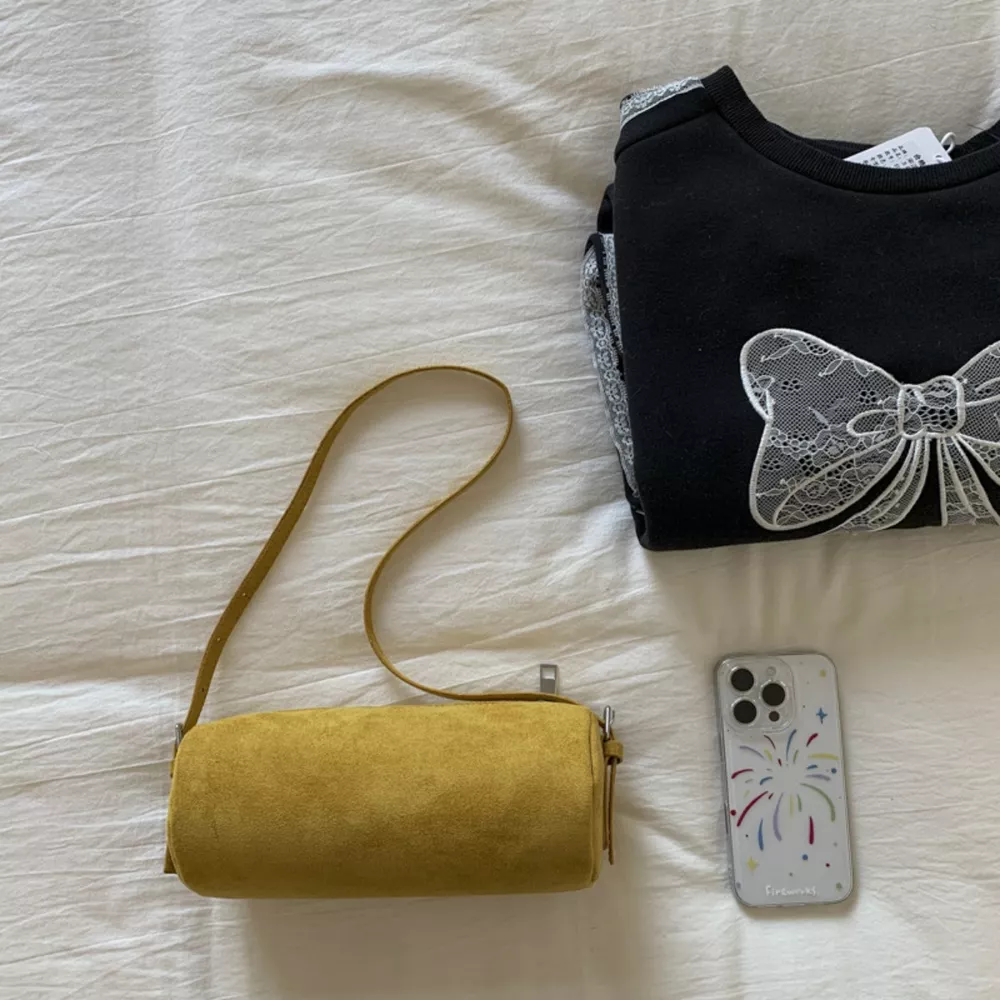 Retro Cylinder Shoulder Bag, image 4