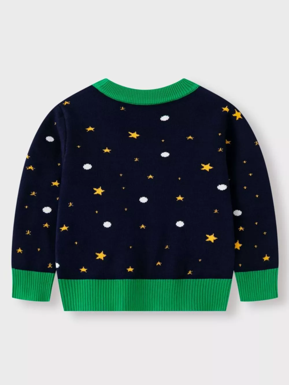 Children's Christmas Tree Round Neck Sweater, image 3
