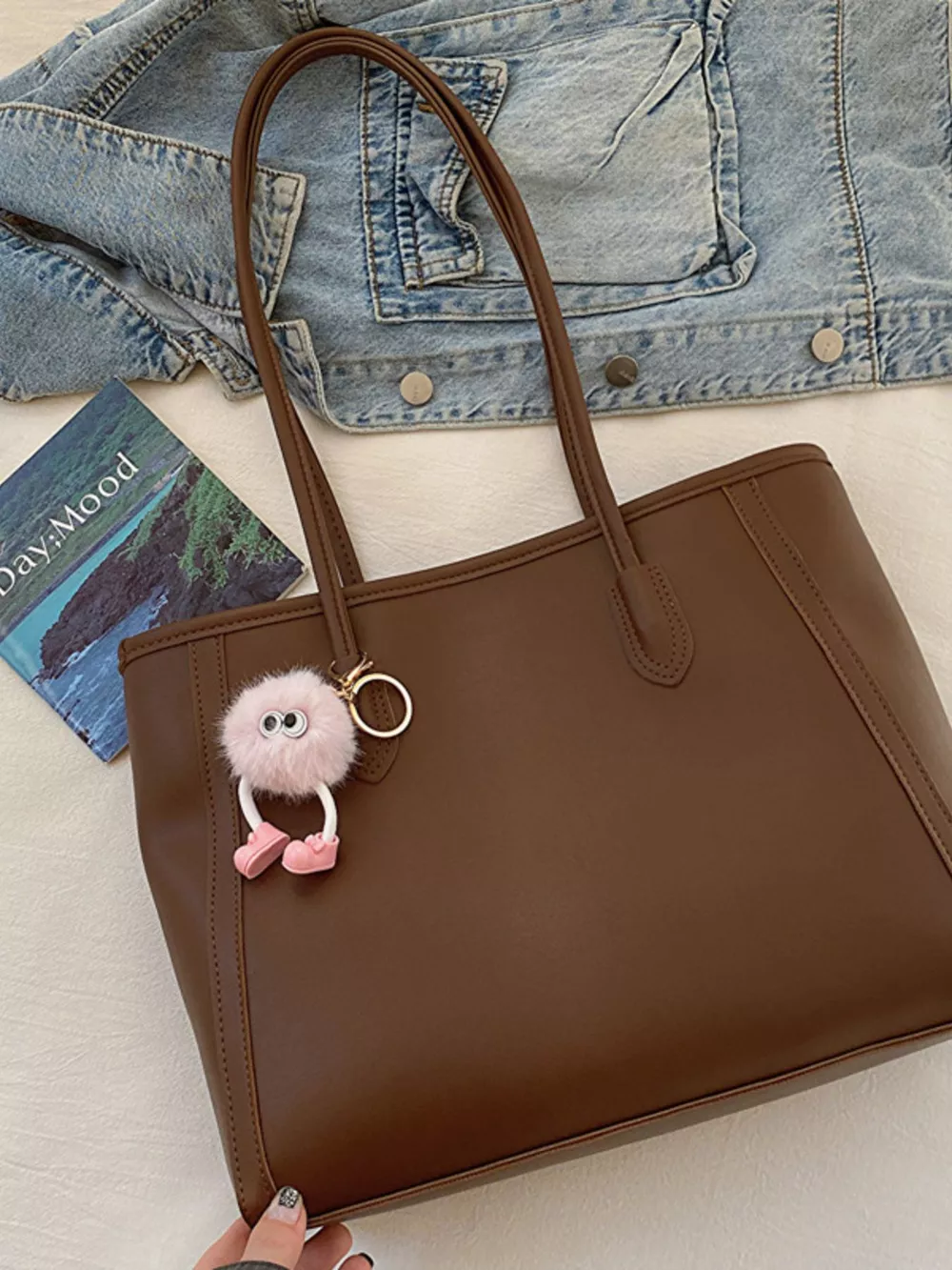 PU Leather Tote Bag, image 13