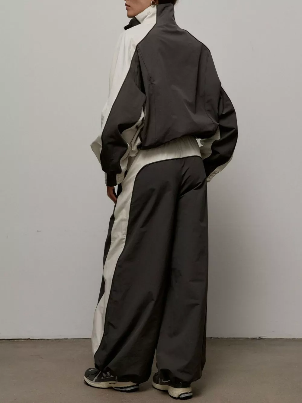 Color Block Zip Up Outerwear and Pants Set, image 15