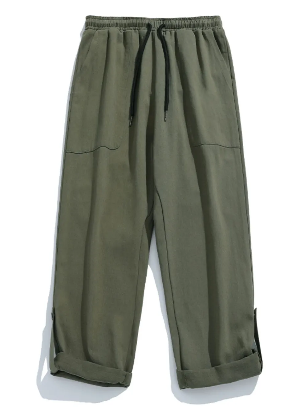 Men's Plus Size Drawstring Pants with Pockets, image 5