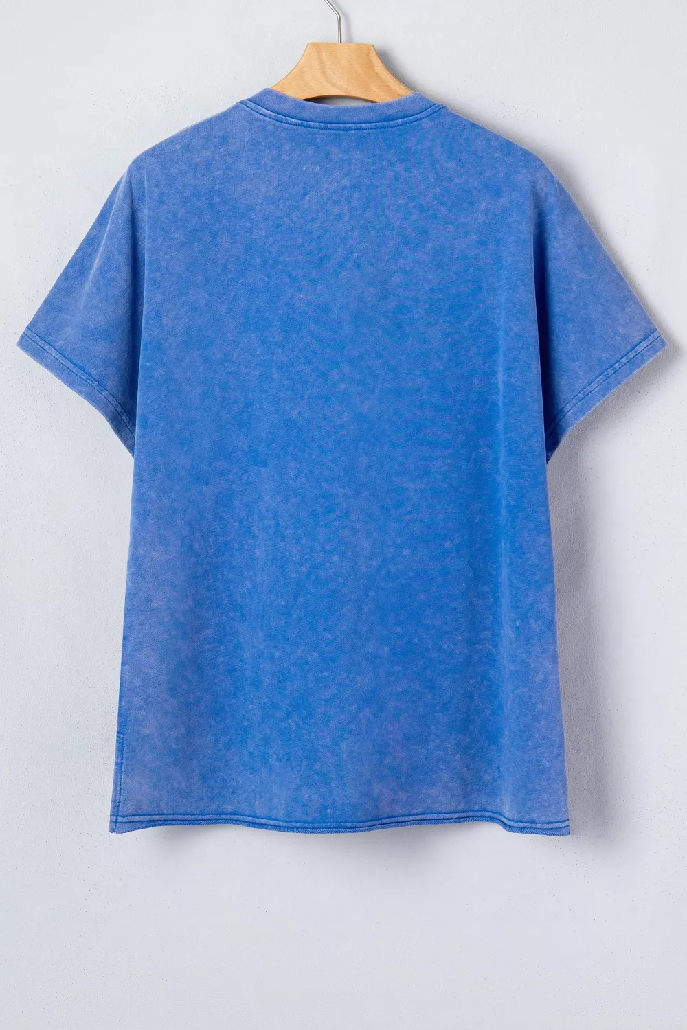 Patriot Star Patched Notched Neck Mineral Washed Tee, image 5