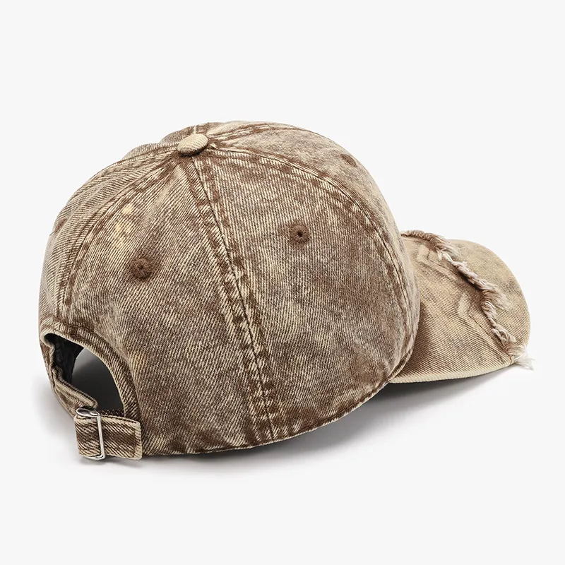 Fringe Adjustable Cotton Baseball Cap, image 4