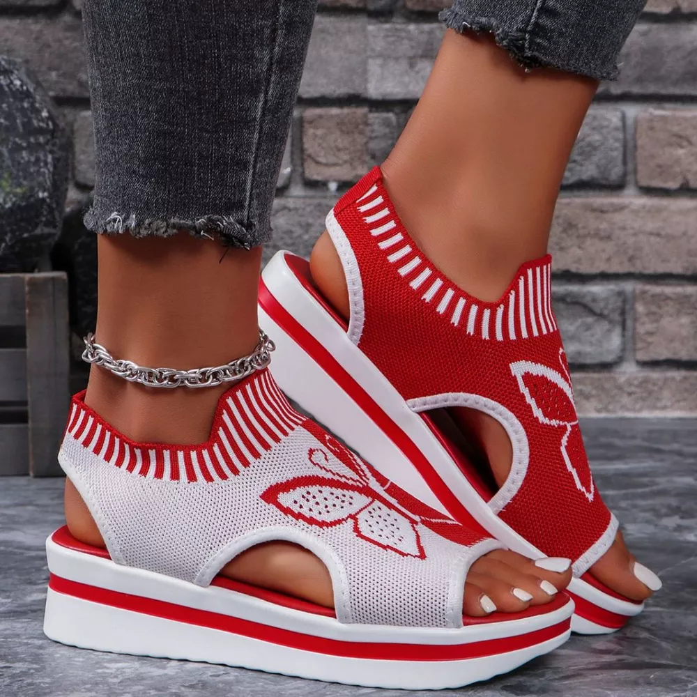 Open Toe Wedge Sandals, image 13