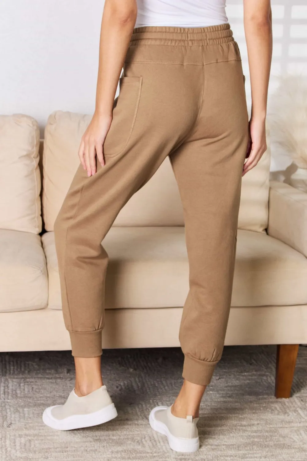 High Rise Relaxed Joggers, image 2