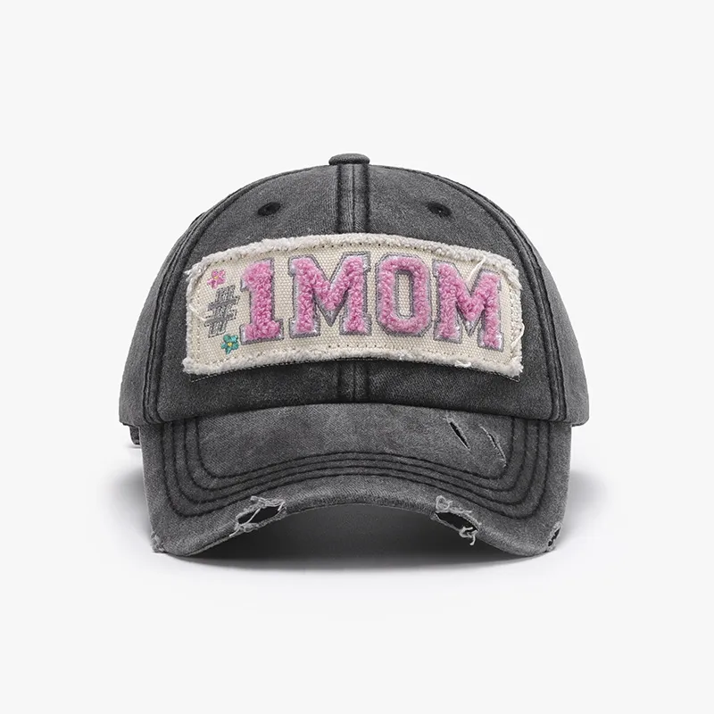 Letter Adjustable Cotton Baseball Cap