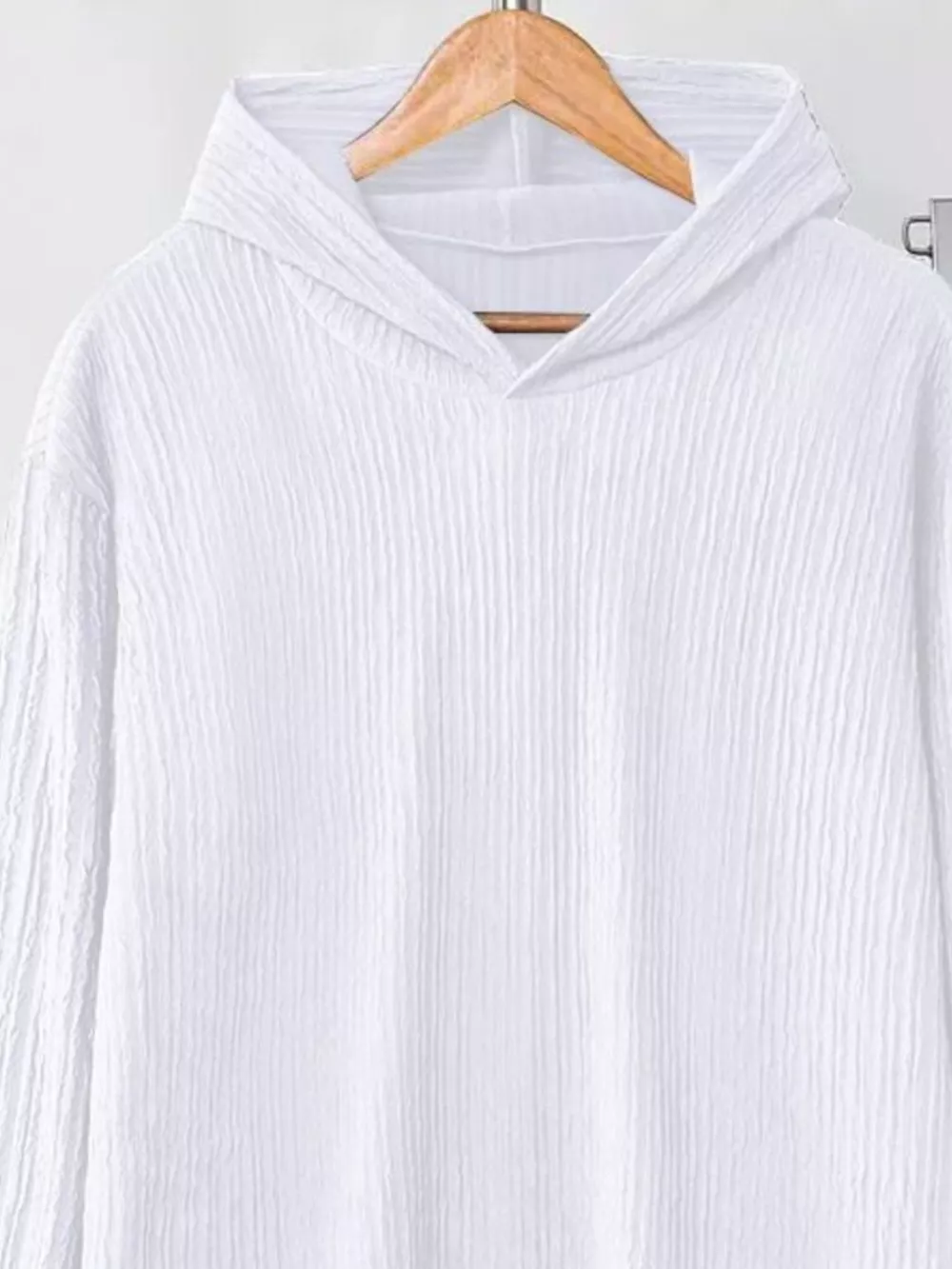 Textured Long Sleeve Hoodie and Pants Set, image 12