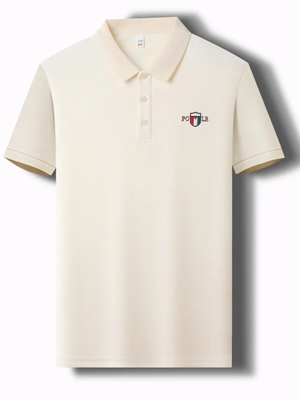 Men's Plus Size Classic Short Sleeve Polo Shirt, image 2