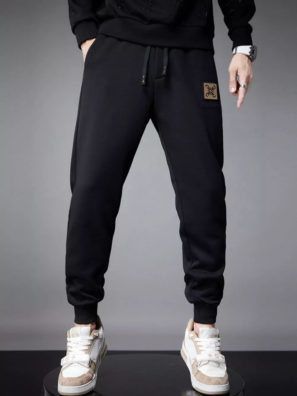 Men's Casual Loose Fit Joggers, image 9