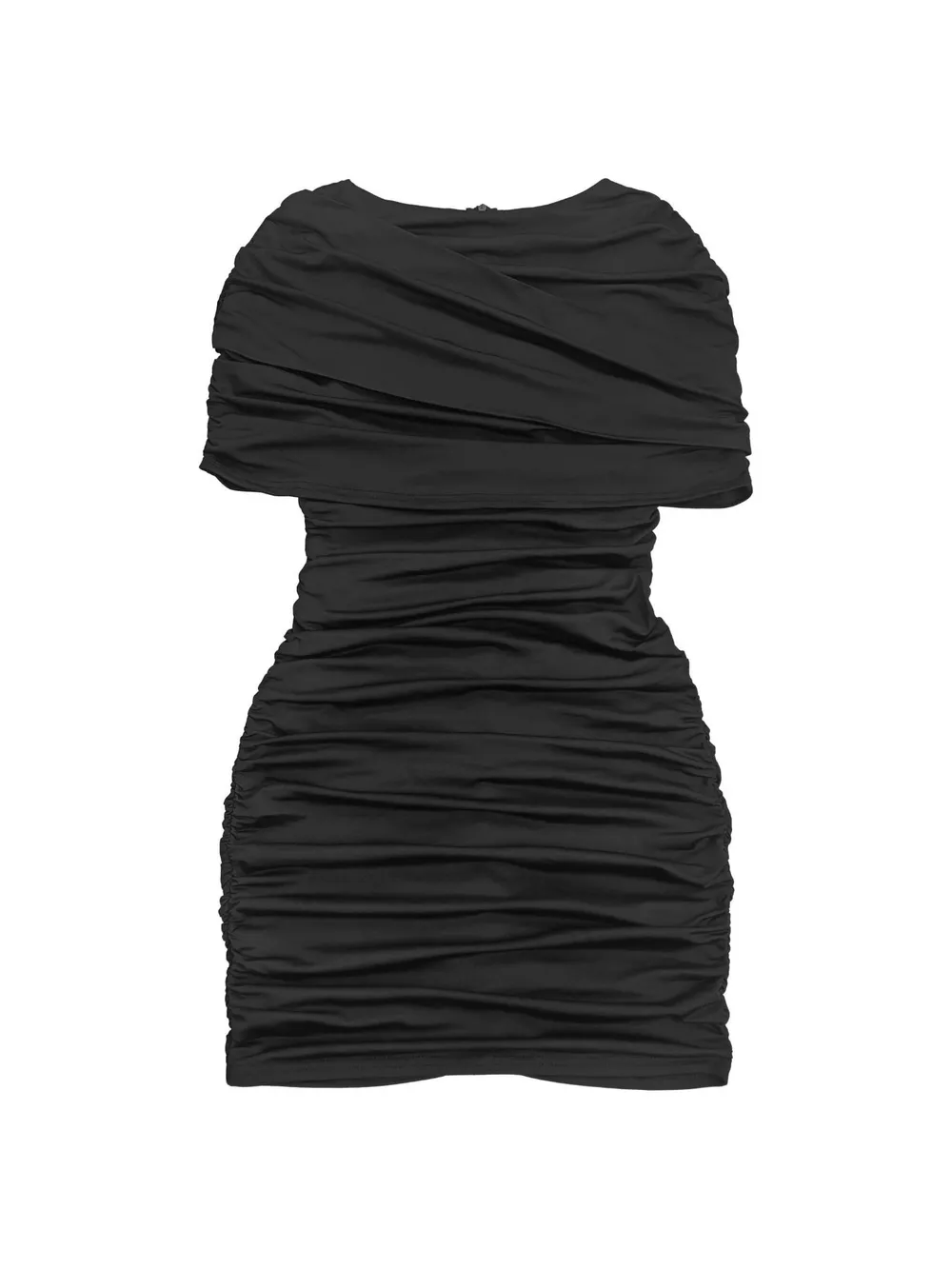 Ruched Half Sleeve Mini Dress, image 7